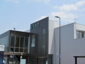 日進駅の様子