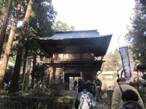 龍穏寺（毘沙門天)の様子　20130105